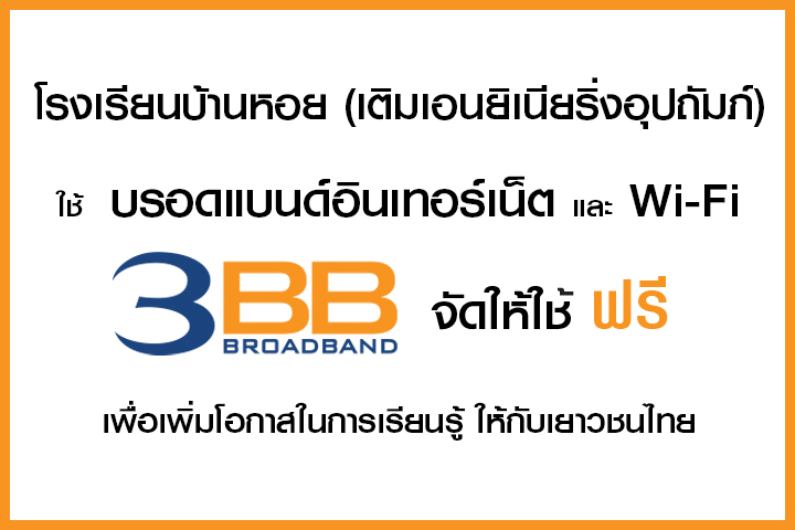 <p>3BB&nbsp;จังหวัดปราจีนบุรี&nbsp;&nbsp;ส่งมอบอินเทอร์เน็ตในโครงการ&nbsp;&ldquo;บรอดแบนด์อินเทอร์เน็ต เพื่อการศึกษาฟรี"</p>